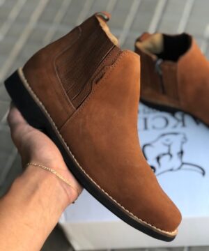 Botina Couro Premium