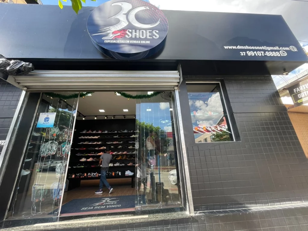 Loja física da 30shoes