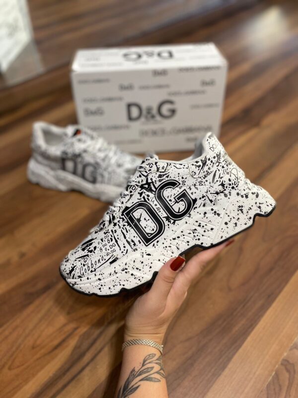 DOLCE&GABBANA archive 00s クラッシュ swag Tênis Dolce e Gabbana Lux - Tenis Atacado - 30 Shoes