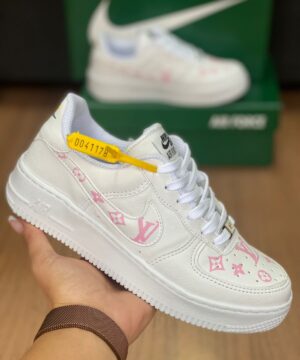 Tênis Nike Air Force F1 Louis Vuitton