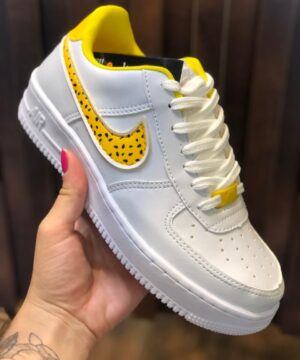 Tênis Nike Air Force Tropical Maracujá Feminino