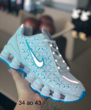 Tênis Nike Shox 12 Molas Refletivo