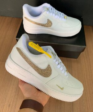 Tenis Nike Air Force Gliter Feminino 2