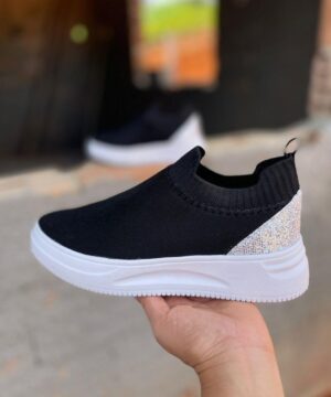 Tenis Meia Gliter NS Feminino 1