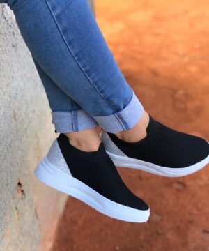 Tenis Meia Gliter NS Feminino 7