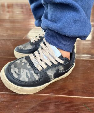 Tenis Nike Air Force Camuflado Infantil 6