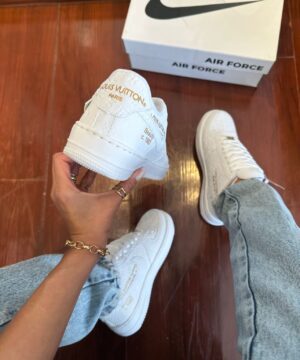 Tenis Nike Air Force Louis Vuitton Paris Unisex 5