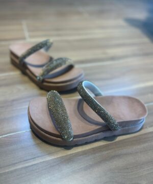 Sandalia Papete Shine Premium Feminina 2