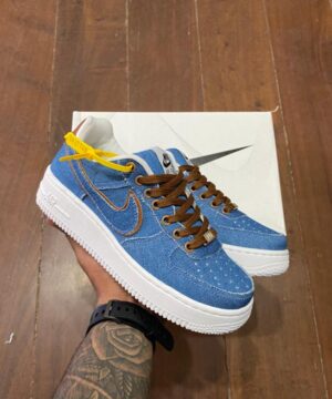 Tenis Nike Air Force Jeans Premium Feminino 1