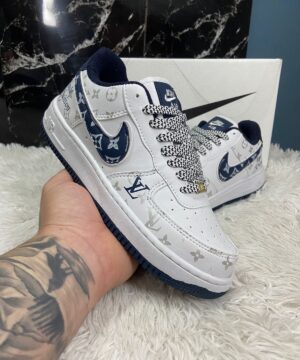 Tênis Nike Air Force Louis Vuitton Masculino