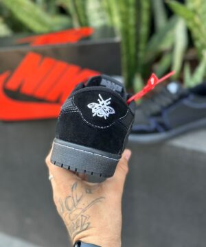 Tenis Nike Air Jordan 1 Low Travis Scott Black Phanton Premium 3