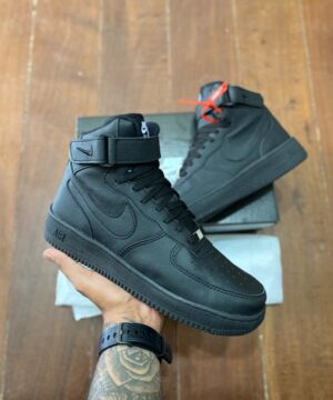 Bota Nike Air Force Preto Premium Masculino 3