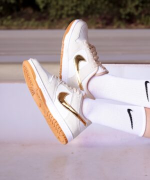 Tenis Nike SB Dunk Premium Dourado Grade Fechada 1