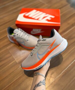 Tênis Nike Zoom Pegasus 40 Cinza Laranja Masculino