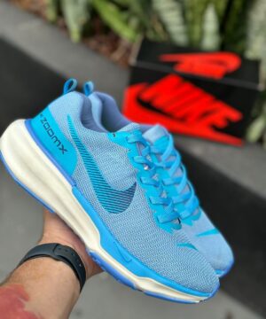 Tenis Nike Zoom X Flyknit Invincible Run 03 Azul Celeste Premium Masculino 2