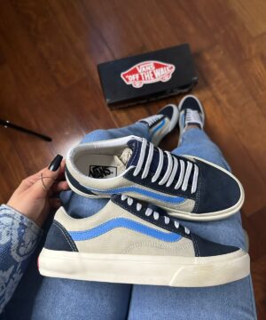Tênis Vans Marinho Azul Bebê Cinza Feminino