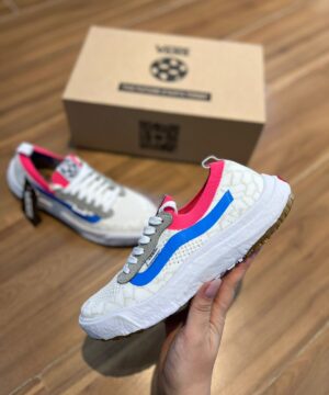 Tênis Vans Ultrarange Branco e Azul Premium Feminino