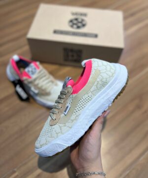 Tênis Vans Ultrarange Bege e Rosa Premium Feminino