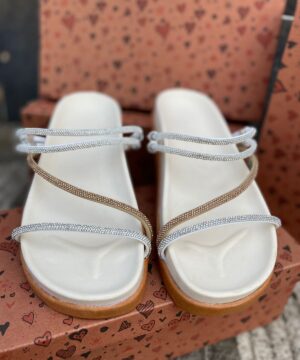 Sandalia Palete Strass Feminina 2