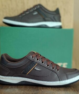 Sapatênis Lacoste Costurado Grade Fechada