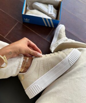 Tenis Adidas Grand Court Off Ouro Feminino 5