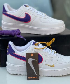 Tenis Nike Air Force Gold Edition Grade Fechada 4