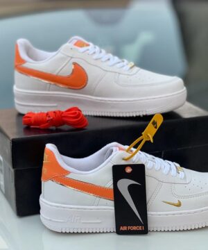 Tenis Nike Air Force Gold Edition Grade Fechada 6