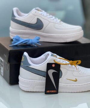 Tenis Nike Air Force Gold Edition Grade Fechada 8