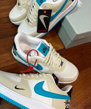 Tenis Nike Air Force Premium Masculino Azul 1