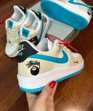 Tenis Nike Air Force Premium Masculino Azul 2