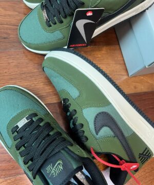 Tenis Nike Air force Verde Preto Premium Masculino 3