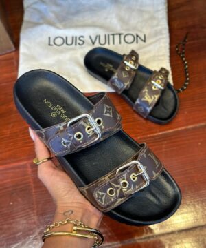 Papete Louis Vuitton Couro Premium Feminina 2