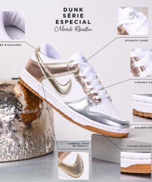 Tenis Nike Dunk Low Pro Inspiracao Reveillon Feminino Premium 2