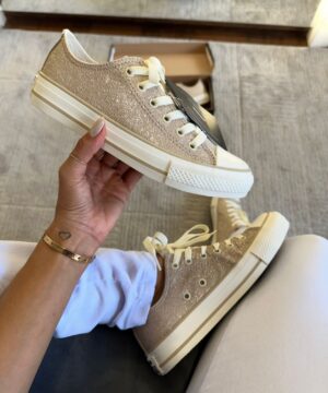 Tenis All Star Brilho Shine Feminino Premium 4