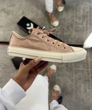 Tênis All Star Linha Luxo Brilho Feminino