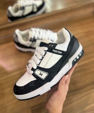 Tênis Louis Vuitton Sneaker LV Trainer Premium Masculino