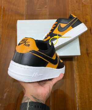 Tenis Nike Air Force 1 Classic Laranja Masculino Premium 1