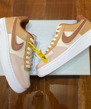 Tenis Nike Air Force Classic Marrom Premium Feminino 3