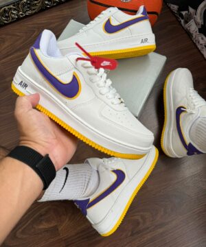 Tênis Nike Air Force Lakers Premium Masculino