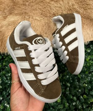 Tenis Adidas Campus Marrom Infantil 3