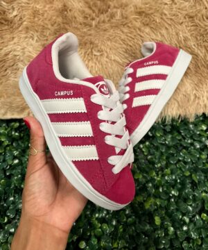 Tenis Adidas Campus Rosa Infantil 2