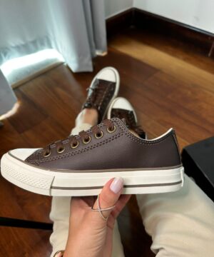 Tênis All star Premium Cor Café Feminino