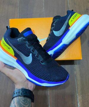 Tênis Nike Invincible Run 3 Azul Verde Premium Masculino