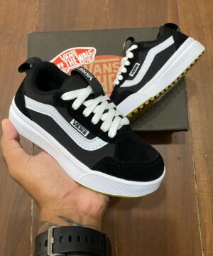 Tênis Vans Ultrarange Infantil Preto Branco