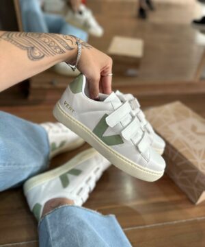 Tenis Vert Branco Verde Premium Feminino 1 scaled