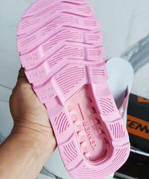 Chinelo Kenner Branco Rosa Feminino 3