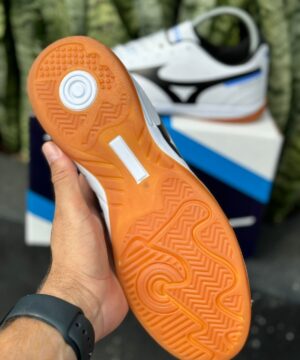 Chuteira Salao Mizuno Branca Premium Masculino 4