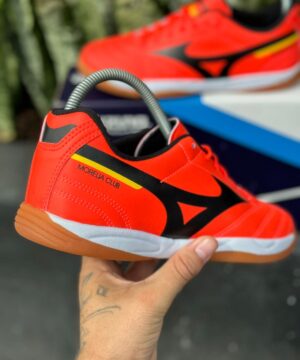 Chuteira Salao Mizuno Vermelha Premium Masculino 1