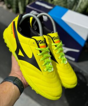 Chuteira Society Mizuno Amarela Premium Masculino 2