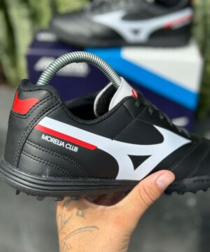 Chuteira Society Mizuno Branca Premium Masculino 4